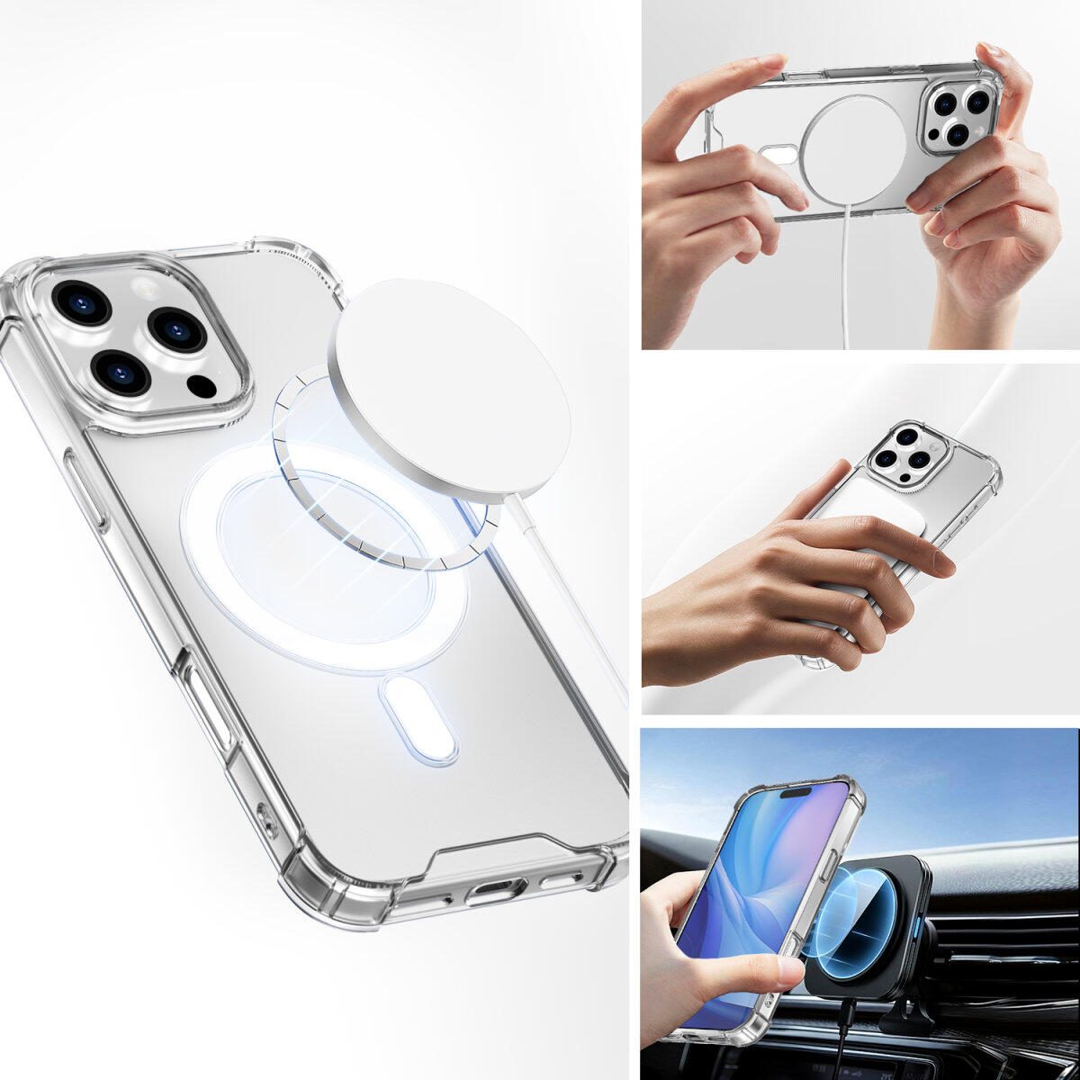 4smarts Hybrid Case Ibiza für Apple iPhone 16 Pro MagSafe-kompatibel 4smarts Hybrid Case Ibiza für Apple iPhone 16 Pro MagSafe-kompatibel